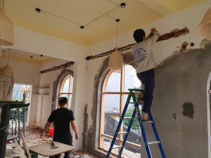 Lắp đặt đầu chờ đường ống đồng âm tường cho điều hòa tại bắc ninh